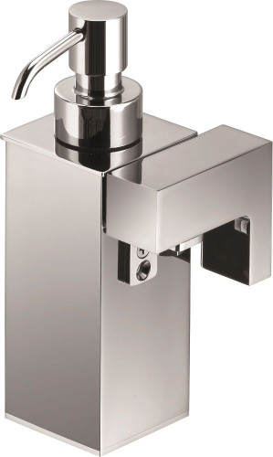 Sanibano Elegance, настенный металлический дозатор, цвет хром