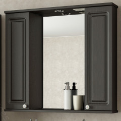 Зеркальный шкаф Francesca Империя 80 с 2 дверцами