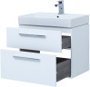 Тумба под раковину Aquanet Nova 70 (Slim Synergy) белый (2 ящика)