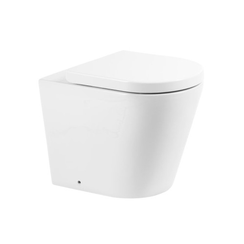 Чаша приставного унитаза BelBagno FLAY-R BB1003CBR