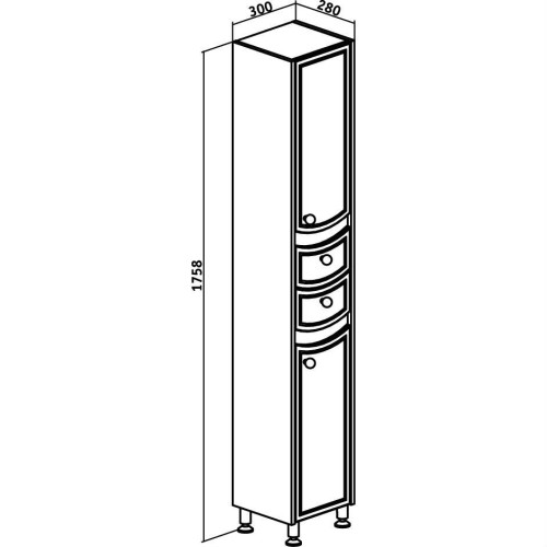 Пенал Runo Аликанте 30