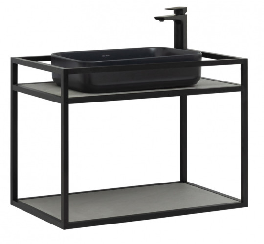 Консоль под раковину подвесная Allen Brau Liberty 75 1.33001.BB черный
