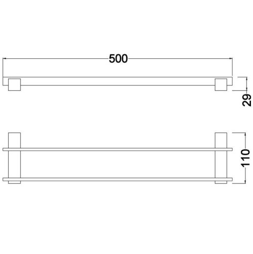 Держатель для полотенец Schein Durer 26822