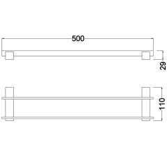 Держатель для полотенец Schein Durer 26822