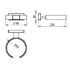 Держатель для фена Langberger Alster 10991A