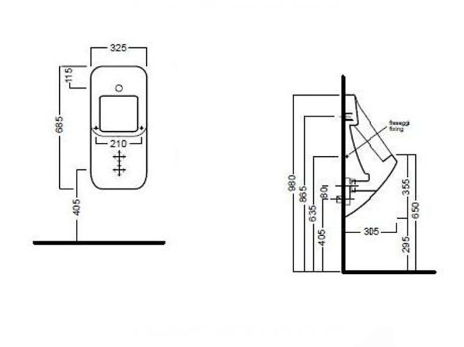 Писсуар Hatria Fusion Q YXC3