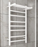 Полотенцесушитель электрический с полочкой (лесенка) Bauedge Stil Shelf DB-0019, 40x80 см