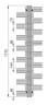 Полотенцесушитель Zehnder Yucca YS-180-050