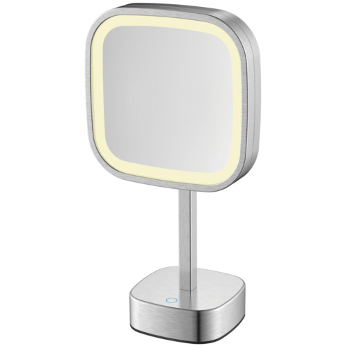 Зеркало настольное с увеличением 5х JAVA S-M331L сатин