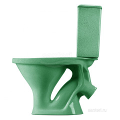 Унитаз-компакт Santeri Вест крап салатовый 1.P201.8.S02.00B.F