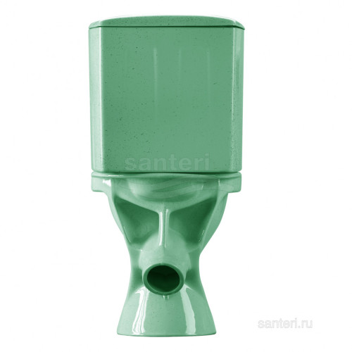 Унитаз-компакт Santeri Вест крап салатовый 1.P201.8.S02.00B.F