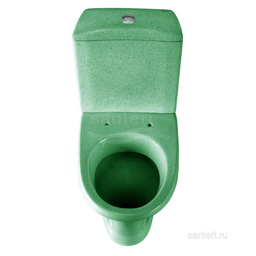 Унитаз-компакт Santeri Вест крап салатовый 1.P201.8.S02.00B.F