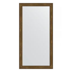 Зеркало настенное EVOFORM в багетной раме сухой тростник, 53х103 см, BY 1054