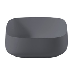 Раковина Artceram Cognac Quadro 460*410*155 отверстия для смесителя-отсутствуют Blue denim