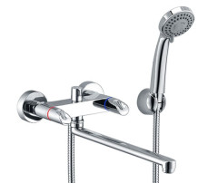 Смеситель для ванны WasserKRAFT Lossa 1202L универсальный