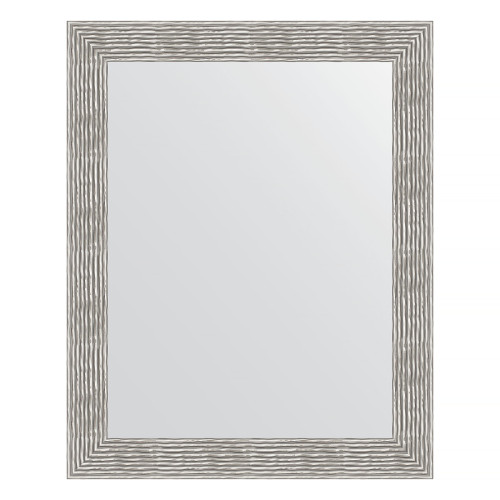 Зеркало настенное EVOFORM в багетной раме волна хром, 80х100 см, BY 3281