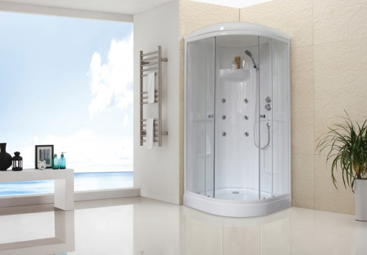 Душевая кабина Royal Bath НК RB90HK2-Т-CH 90x90 с гидромассажем