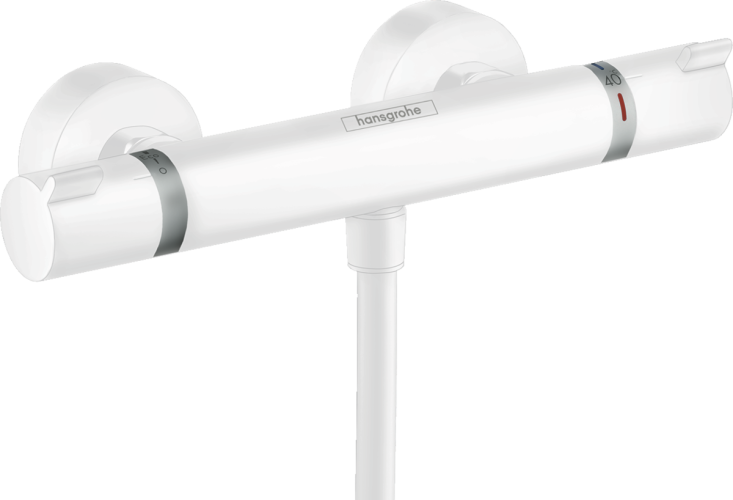 Ecostat Термостат для душа Comfort, внешнего монтажа,белый матовый