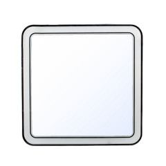 Зеркало Style Line Атлантика 60*60 с подсветкой и часами