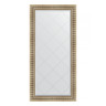 Зеркало настенное с гравировкой EVOFORM в багетной раме серебряный акведук, 77х160 см, BY 4282