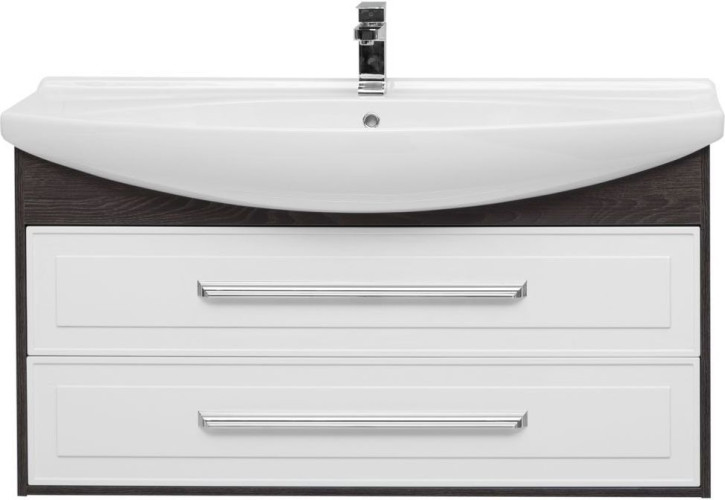 Тумба с раковиной Aquanet Остин 120 дуб кантербери/белый