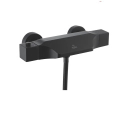 Смеситель для ванны с термостатом Rose R3702H, черный