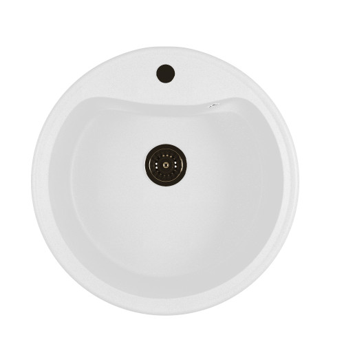 Мойка из искусственного мрамора MIXLINE ML-GM09 49x49 (533497)