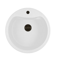 Мойка из искусственного мрамора MIXLINE ML-GM09 49x49 (533497)