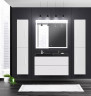 Шкаф подвесной BelBagno AURORA-1600-2A-SC-BL-P-R