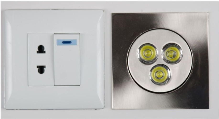 Зеркало Aquanet Фредерика 80 белый