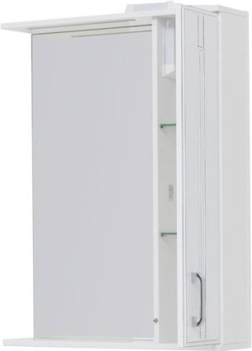 Зеркало-шкаф Aquanet Рондо 70 белый антик