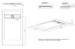 Душевой поддон Allen Brau Infinity 140x80 8.21004-PWM