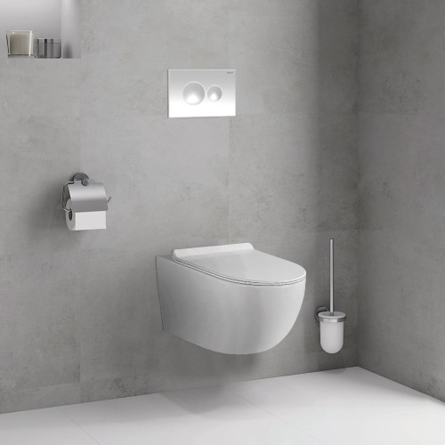 Сет LORANTO Инсталляция + унитаз FATTO с сиденьем микролифт (4501+CS-0017HM)