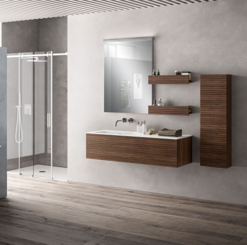 Комплект мебели IBC Diana, 900 мм, цвет орех