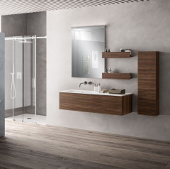 Комплект мебели IBC Diana, 900 мм, цвет орех