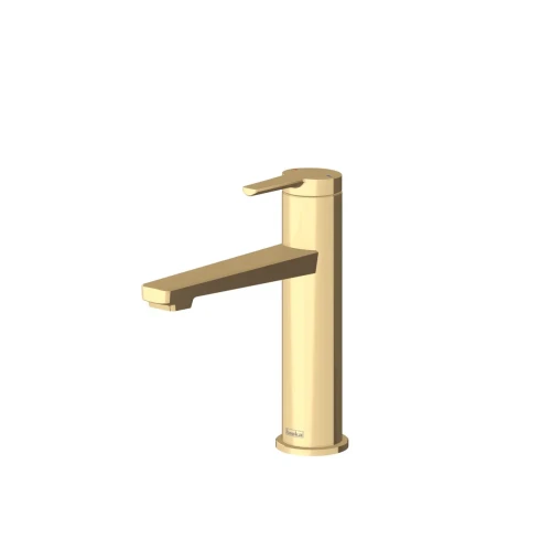 Смеситель для раковины Teska Liva Leo S, золото