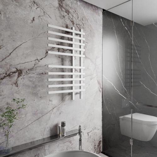 Полотенцесушитель электрический (лесенка) Bauedge Wind DB-0053, 60x100 см