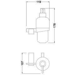 Дозатор для жидкого мыла Schein Durer 262D
