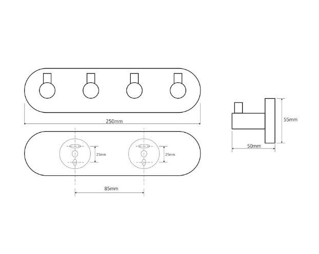 Крючок Bemeta Omega 104405212