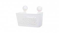 Полочка прямоугольная одноэтажная Grampus Blonde, GR-7085, белая