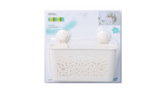 Полочка прямоугольная одноэтажная Grampus Blonde, GR-7085, белая