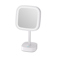 Зеркало настольное с увеличением 5х JAVA S-M331W белый