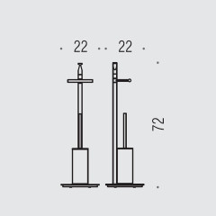 Напольная стойка  Colombo Design Planets B9807.000