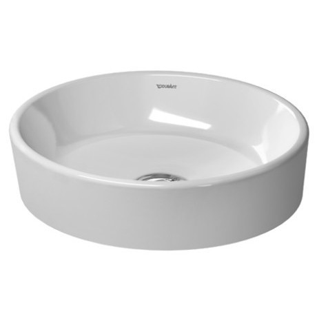 Раковина накладная Duravit Starck без перелива, белая (2321440000)