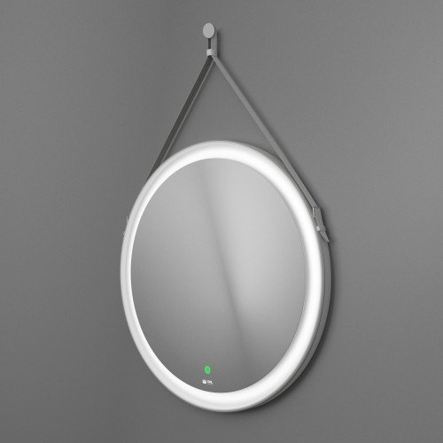 Зеркало OWL 1975 Viken White с LED подсветкой, D650