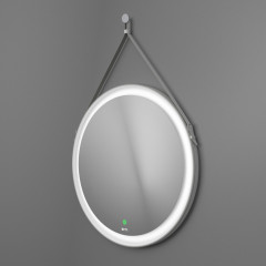 Зеркало OWL 1975 Viken White с LED подсветкой, D650