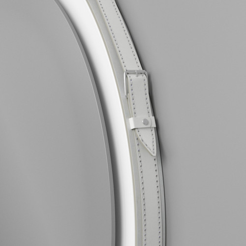 Зеркало OWL 1975 Viken White с LED подсветкой, D650