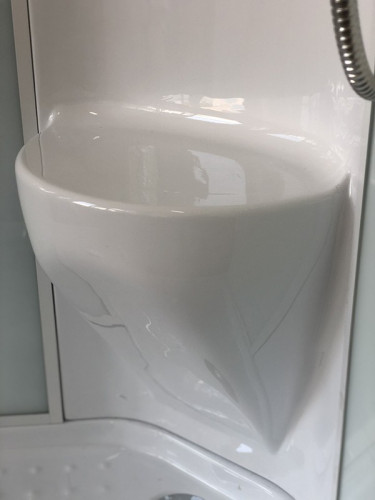 Душевая кабина Royal Bath НК RB90HK6-WC-CH 90x90 без гидромассажа