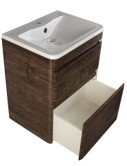 Тумба напольная Style Line Атлантика 60, Люкс старое дерево, PLUS