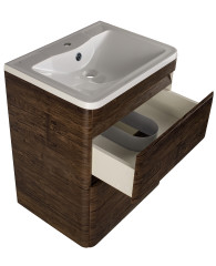 Тумба напольная Style Line Атлантика 60, Люкс старое дерево, PLUS